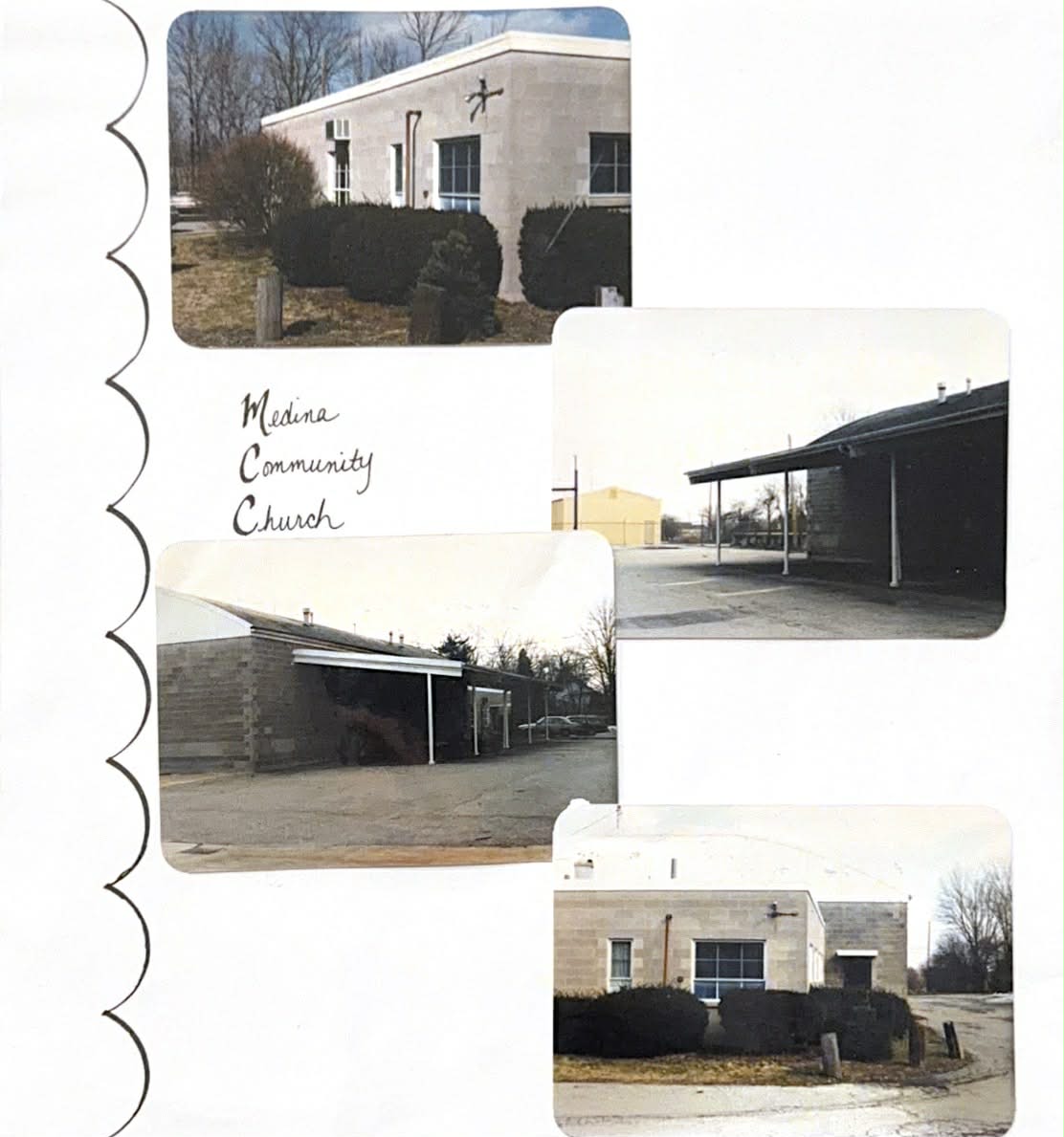 The original Ohio Edison building on South Broadway, early home of Medina Community Church