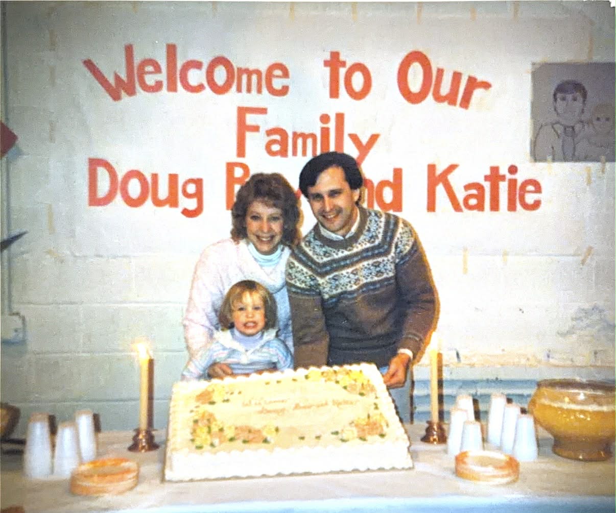 Pastor Doug Davidson welcomed to Medina Community Church, 1987