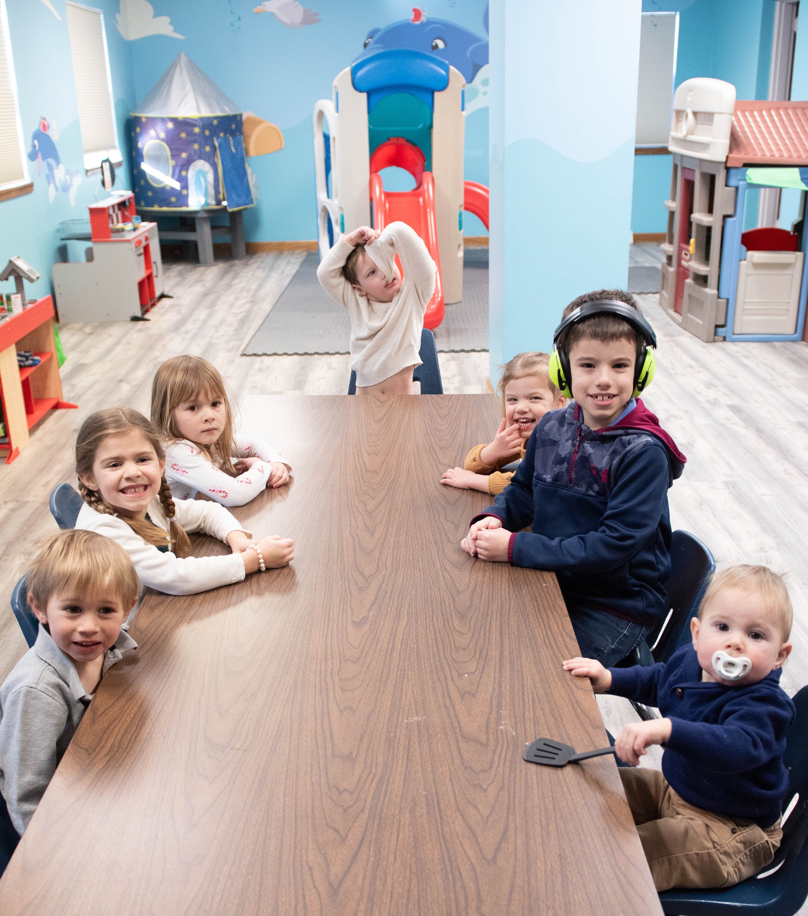 Children in the Medina Kids classroom